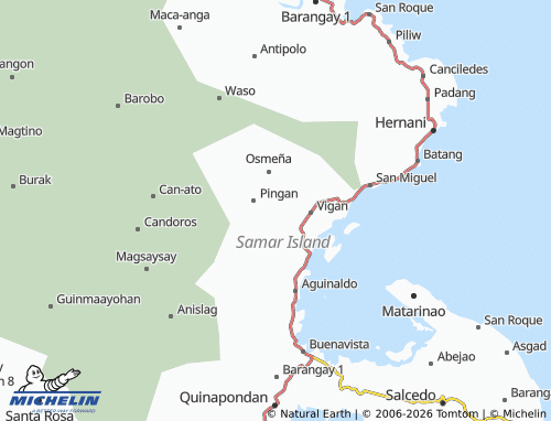 Mappa MICHELIN San Isidro - ViaMichelin