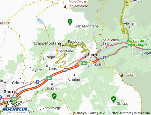 Mapa MICHELIN Loc - ViaMichelin