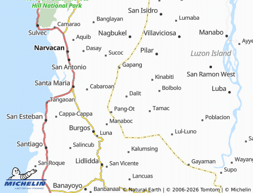 MICHELIN Dalit map - ViaMichelin