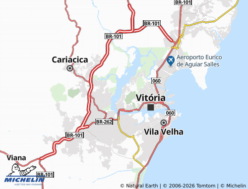 Mapa MICHELIN Nossa Senhora Aparecida - ViaMichelin