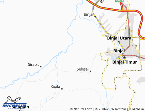 MICHELIN Bekulap map - ViaMichelin