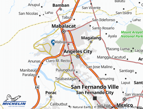 MICHELIN Malabanias map - ViaMichelin
