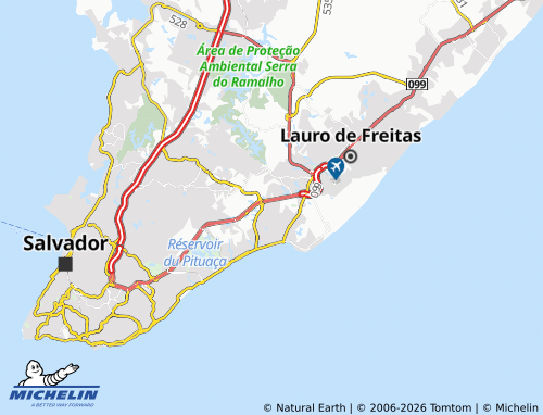Mapa MICHELIN Bairro da Paz - ViaMichelin