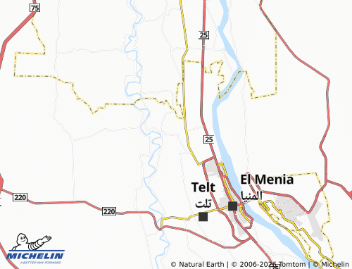 Mapa MICHELIN Damsheer - ViaMichelin