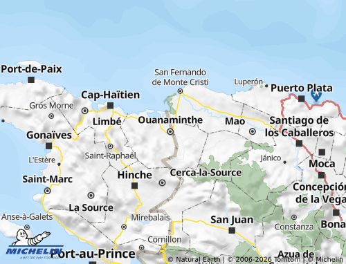MICHELIN Dajabón map - ViaMichelin