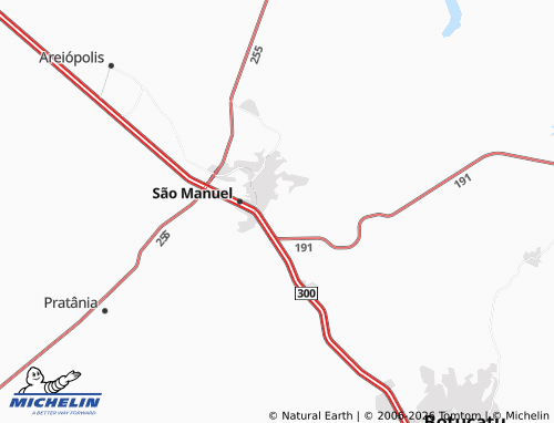 Mapa MICHELIN Pau Brasil - ViaMichelin