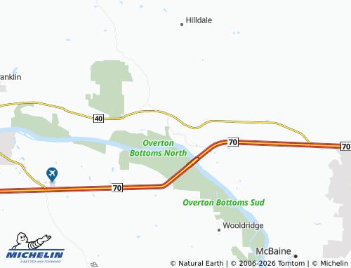 Mapa MICHELIN Rocheport - ViaMichelin