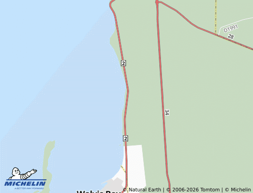 MICHELIN Rand Rifles map - ViaMichelin