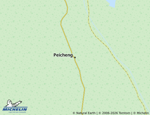 MICHELIN Peicheng map - ViaMichelin