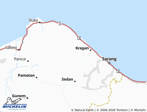 Carte MICHELIN Sendangwaru - ViaMichelin