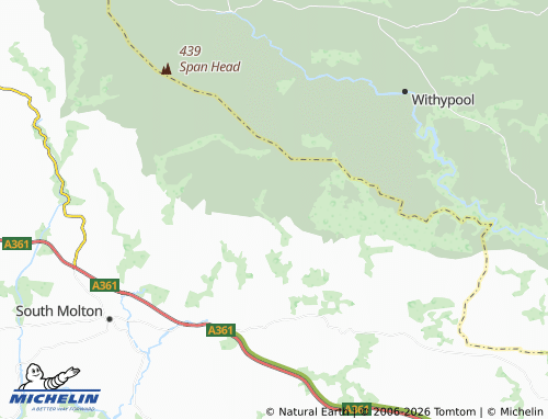 Mapa MICHELIN Twitchen - ViaMichelin