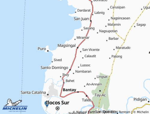 MICHELIN Napo map - ViaMichelin