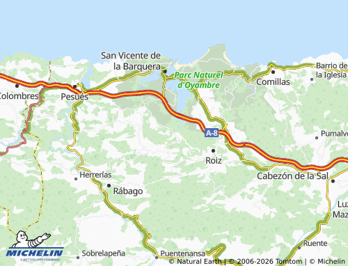 MICHELIN El Barcenal map - ViaMichelin