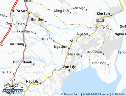 Mapa MICHELIN Nga Văn - ViaMichelin