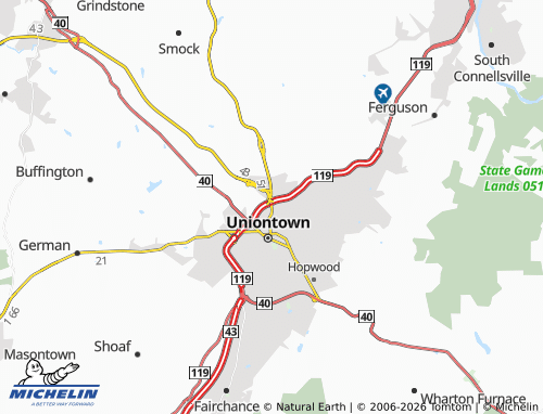 Carte MICHELIN Oliver - ViaMichelin