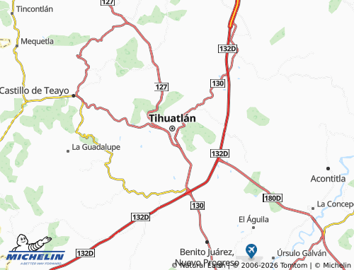 Mappa MICHELIN Azteca - ViaMichelin