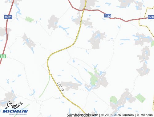 Mappa MICHELIN Florianivka - ViaMichelin
