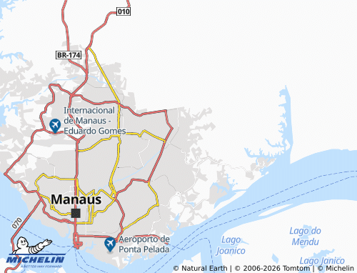 MICHELIN Jorge Teixeira map - ViaMichelin