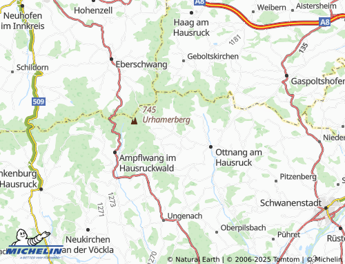 Carte MICHELIN Bruckmühl - ViaMichelin
