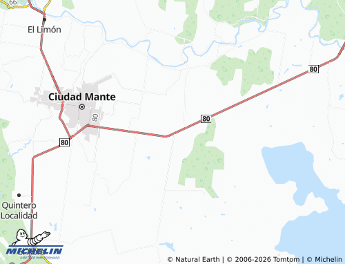Mappa MICHELIN Dieciséis de Septiembre, El Nueve - ViaMichelin