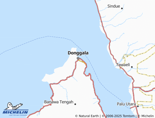 MICHELIN Boya map - ViaMichelin