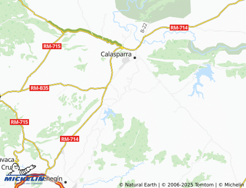MICHELIN El Reolid map - ViaMichelin