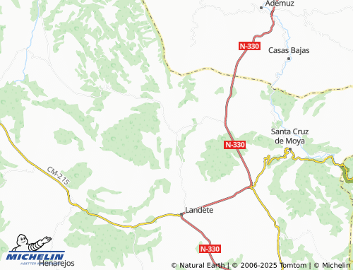 MICHELIN Santo Domingo de Moya map - ViaMichelin