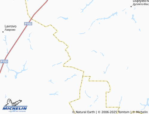 MICHELIN Korovino map - ViaMichelin