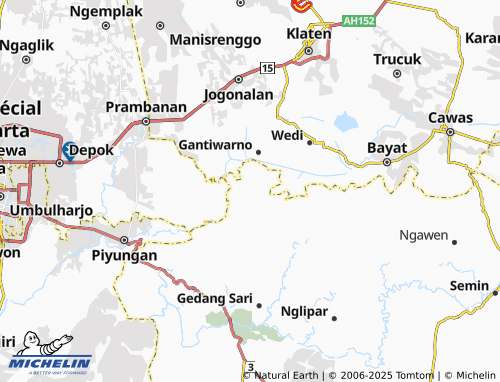 MICHELIN Serut map - ViaMichelin
