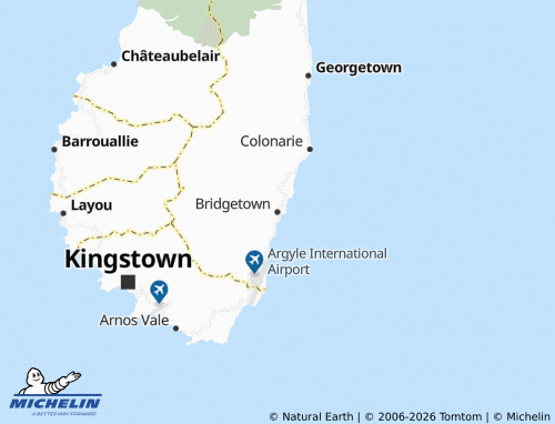 Mappa MICHELIN Bridgetown - ViaMichelin