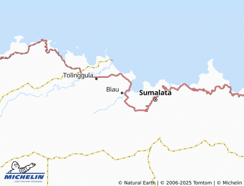 MICHELIN Biau map - ViaMichelin