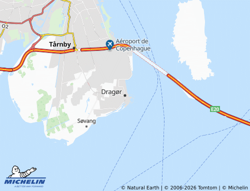 Mapa MICHELIN Dragør - ViaMichelin