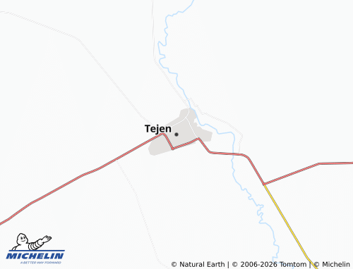 Kaart MICHELIN Tejen - ViaMichelin
