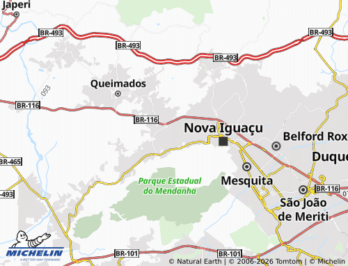 Mapa MICHELIN Jardim Pernambuco - ViaMichelin