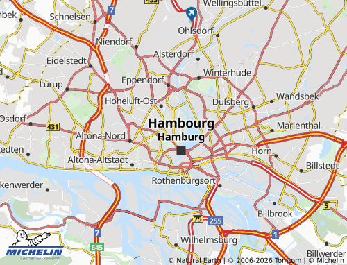 MICHELIN Rotherbaum map - ViaMichelin