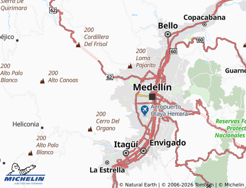 Carte MICHELIN 20 de Julio - ViaMichelin