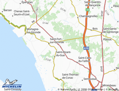 Mapa MICHELIN Lorignac - ViaMichelin