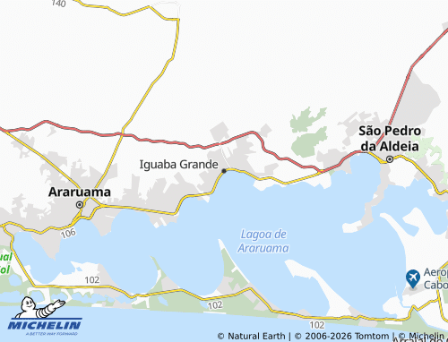 Mapa MICHELIN Iguaba Grande - ViaMichelin