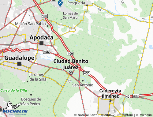 Mappa MICHELIN Valle Santa Isabel Sector Ibiza - ViaMichelin
