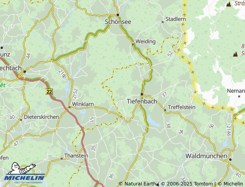 MICHELIN Altenschneeberg map - ViaMichelin