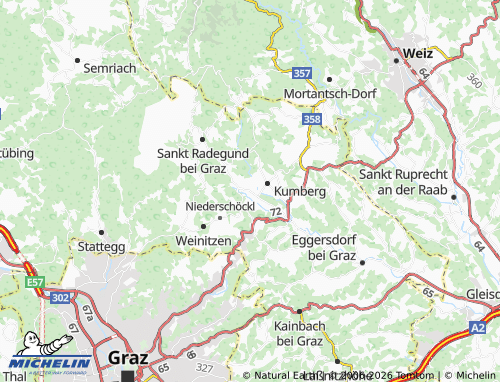 Mapa MICHELIN Rabnitz - ViaMichelin