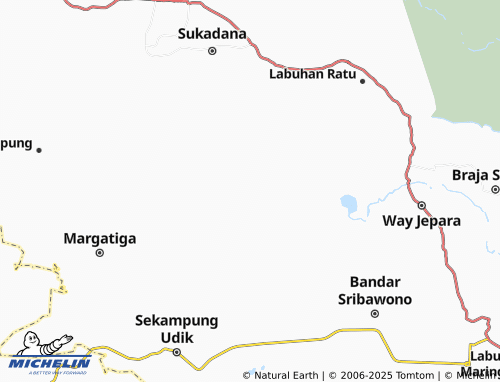 MICHELIN Pakuan Aji map - ViaMichelin