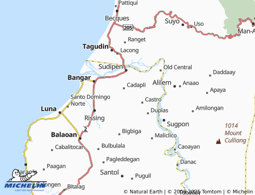 Carte MICHELIN San Cristobal - ViaMichelin