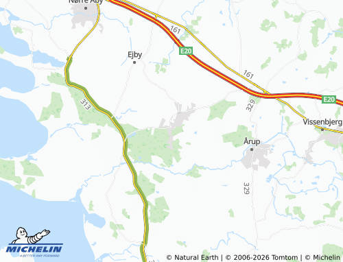 Mapa MICHELIN Holme - ViaMichelin