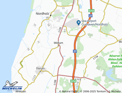 Carte MICHELIN Drahn - ViaMichelin
