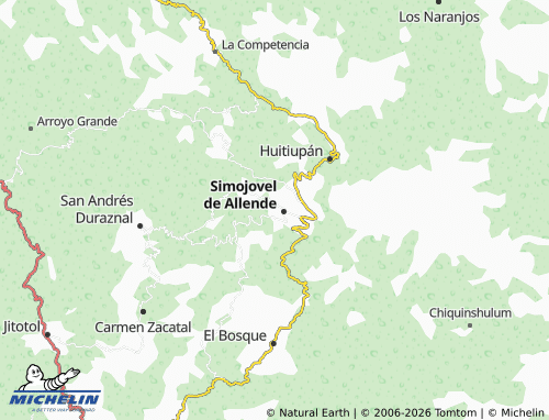 Kaart MICHELIN San Caralampio II - ViaMichelin