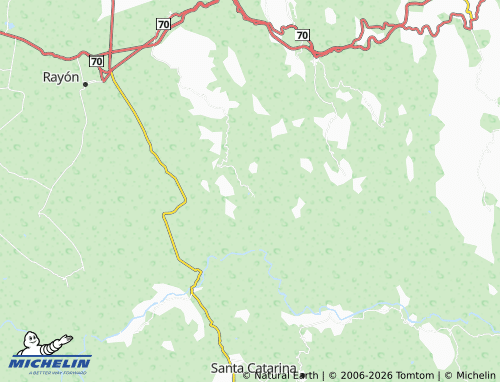 MICHELIN San Felipe de Jesús Gamotes map - ViaMichelin
