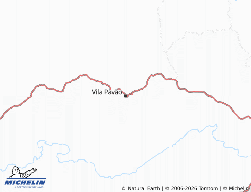 MICHELIN Vila Pavão map - ViaMichelin