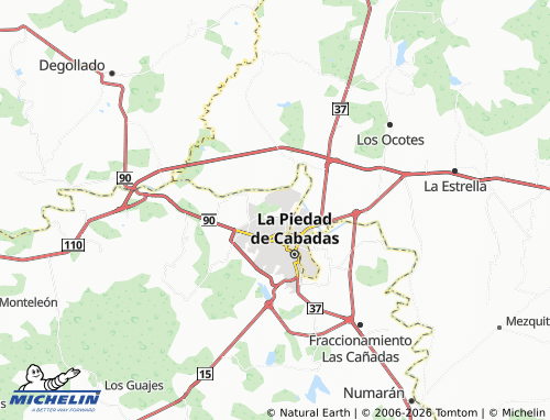 Mappa MICHELIN Cumbres - ViaMichelin