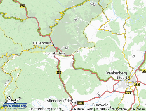 MICHELIN-Landkarte Somplar - ViaMichelin